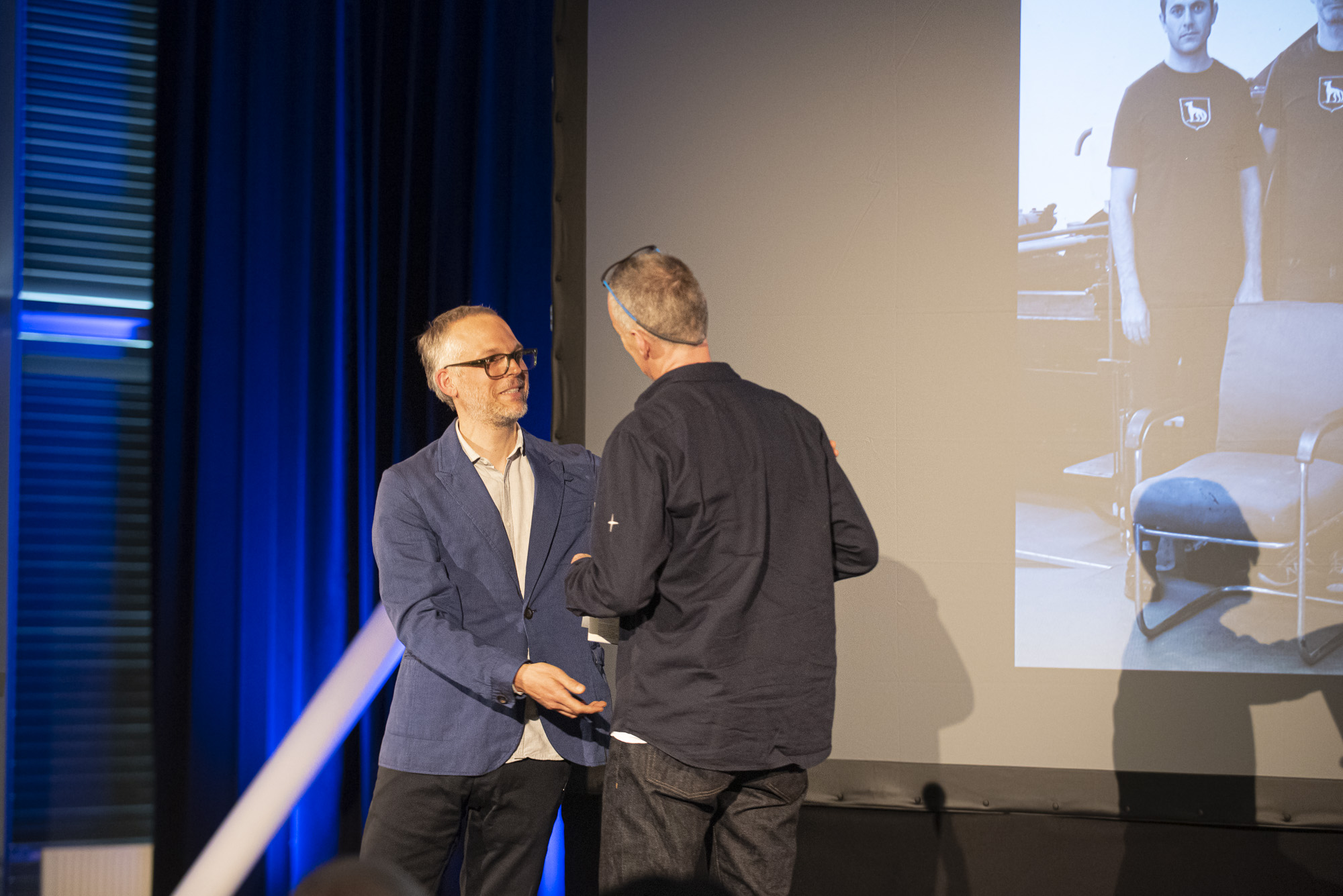 Swiss Design Awards ceremony, Laurent Benner and Thomi Wolfensberger